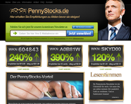 Screenshot pennystocks.de